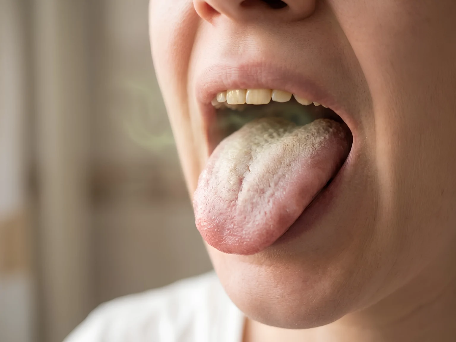 Bad Breath and Tongue Buildup 